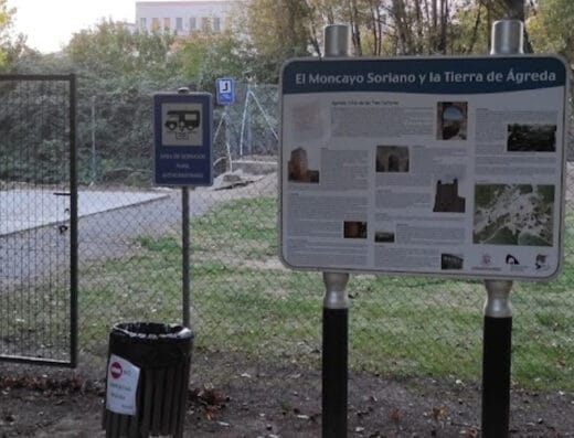 Área de autocaravanas en Ágreda, Soria – La Dehesa