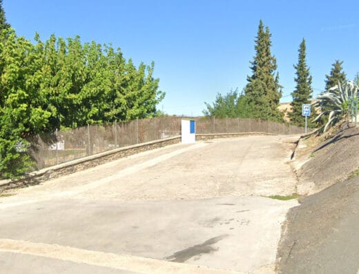 Área de autocaravanas de Alcántara, Cáceres
