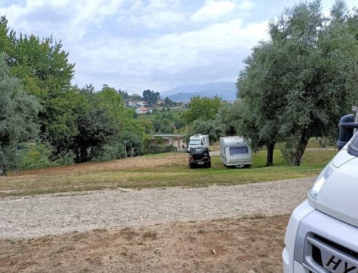 Área camper de autocaravanas en Arco de Baúlhe, Braga