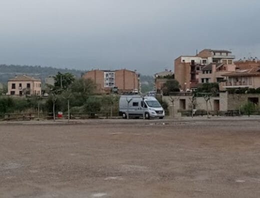 Parking pernocta de autocaravanas de Artesa de Segre, Lleida