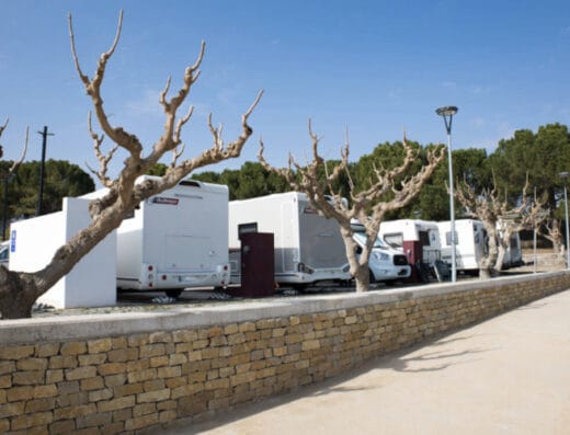 Área de autocaravanas de Ascó, Tarragona