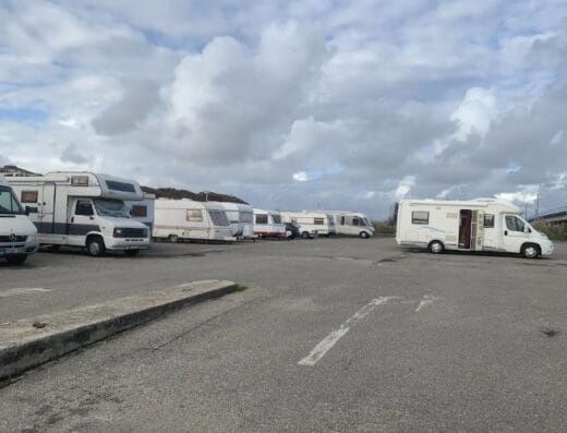 Parking de autocaravanas de Aveiro, Portugal – Parking Salinas