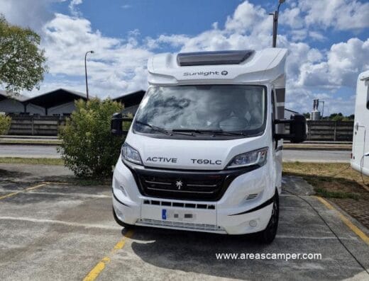 Área de autocaravanas en Castro Riberas do Lea, Lugo