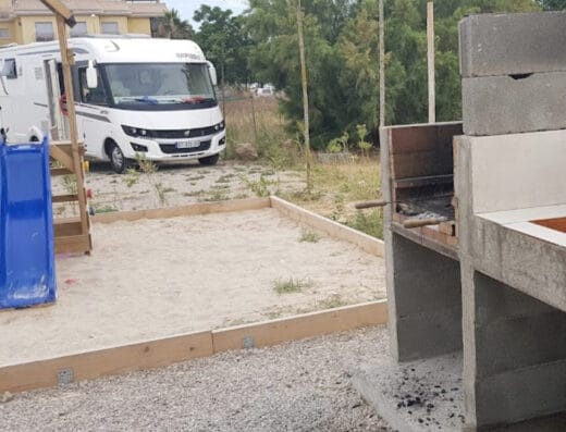 Área de autocaravanas en Cubelles, Barcelona -Stop&Go