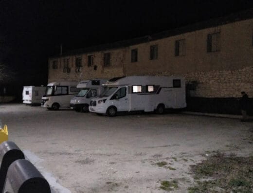 Área de autocaravanas de Cuéllar, Segovia