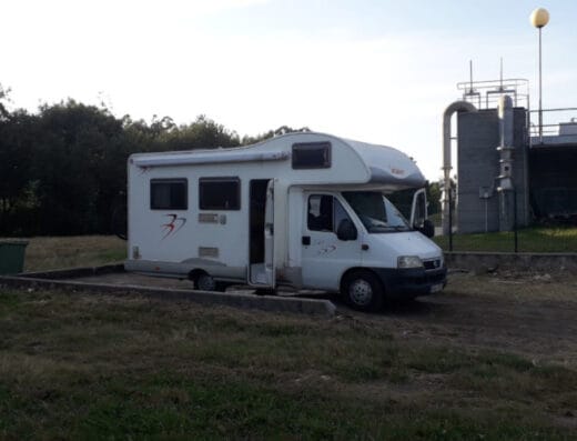Área de autocaravanas en Dena, Pontevedra – Os Pasales