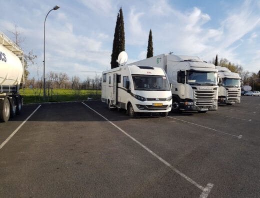 Área de autocaravanas en Manzanares, Ciudad Real – Los Galanes