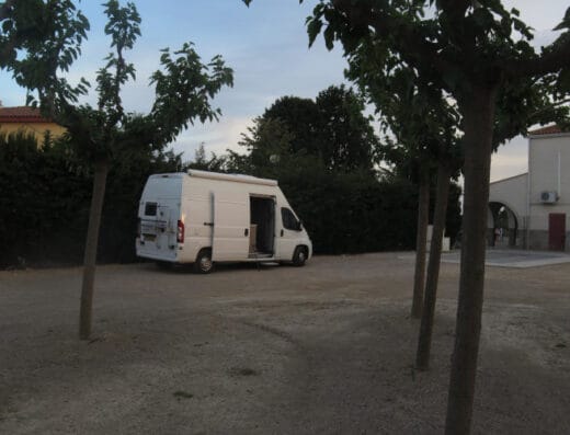 Área de autocaravanas de Gimenells, Lleida