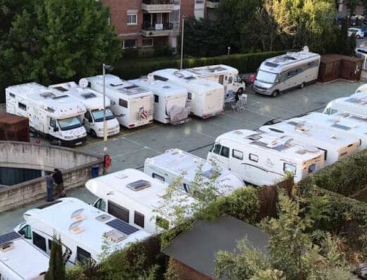 Área de autocaravanas en Girona – Parking Vayreda