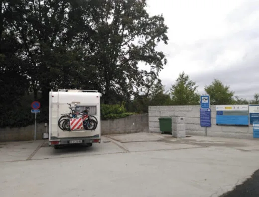 Área de autocaravanas de Mugueimes, Ourense