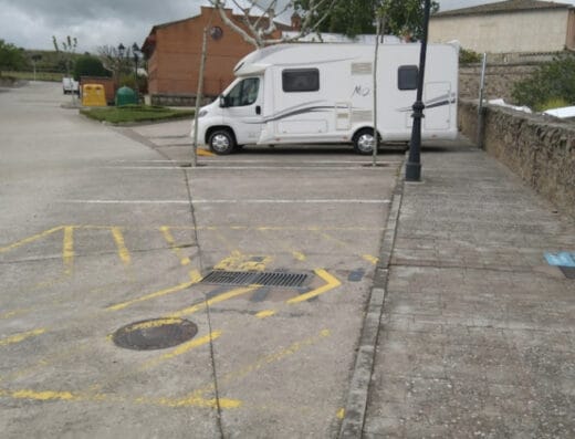 Área de autocaravanas de Oropesa, Toledo