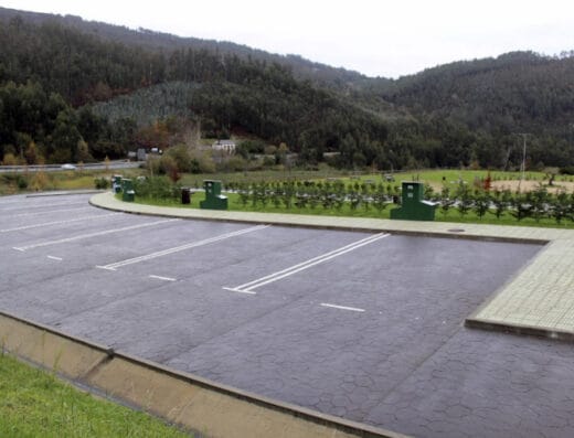 Área de autocaravanas de Ourol, Lugo