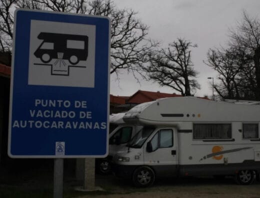 Área de autocaravanas de A Peroxa, Orense