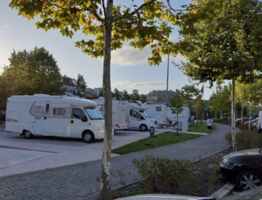 Área de autocaravanas de Póvoa Lanhoso, Braga, Portugal