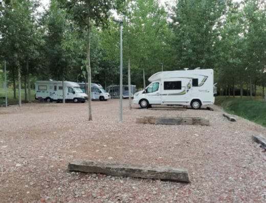 Área de autocaravanas en Quintana Redonda, Soria – Molino Harinero
