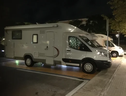 Parking de pernocta de autocaravanas en Reus, Tarragona