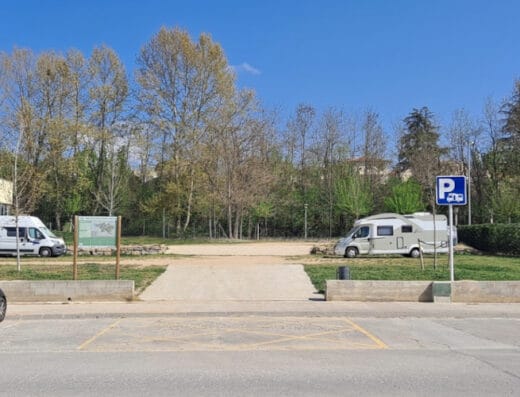 Área de autocaravanas en Torelló, Barcelona – Polígono Matabosch
