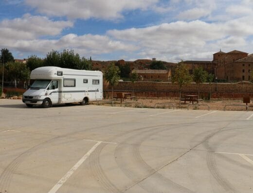 Área de autocaravanas de Santa María de Huerta, Soria