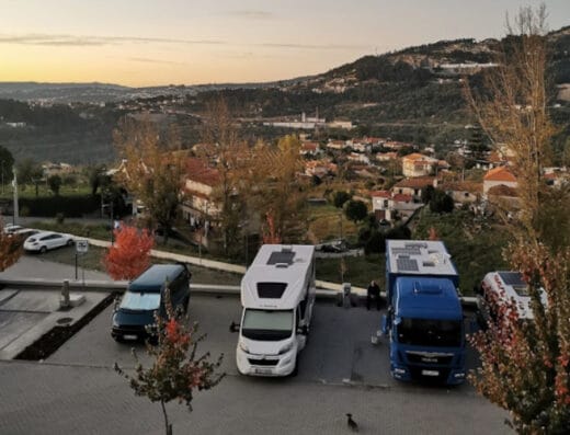 Área de autocaravanas en Souselo, Viseu
