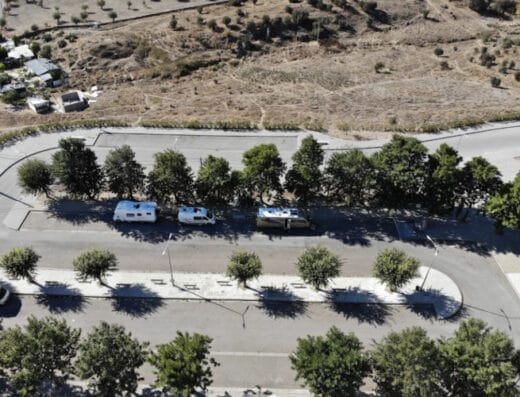 Área de autocaravana en Terrugem – Área camper gratuita