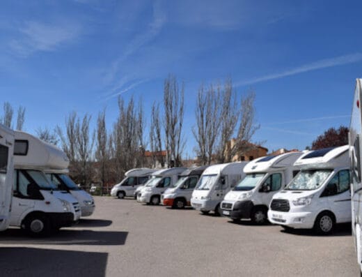 Área de autocaravanas de Torrelaguna, Madrid