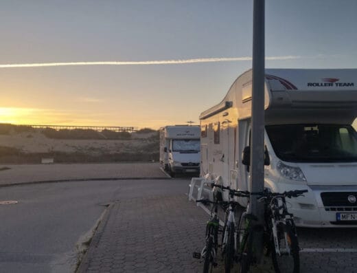 Área de autocaravanas en Vagos, Aveiro – Praia da Vagueira