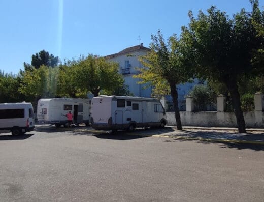 Área de autocaravanas de Valencia de Alcántara, Cáceres