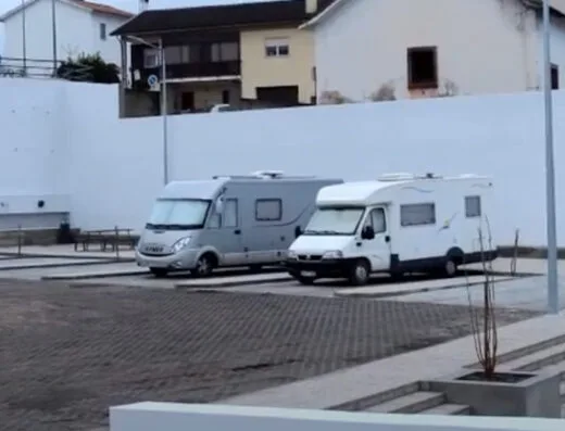 Área de autocaravanas en Vila Nova de Poiares, Coímbra