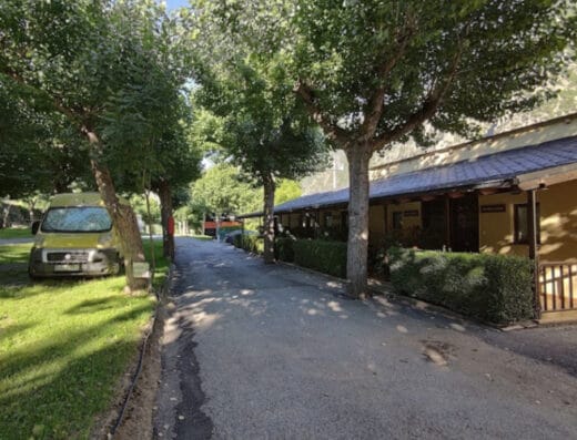 Área camper camping de autocaravanas en Andorra la Vella