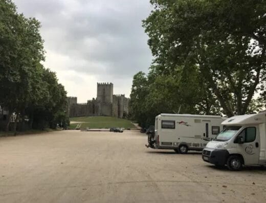 Parking de pernocta de autocaravanas en Guimarães