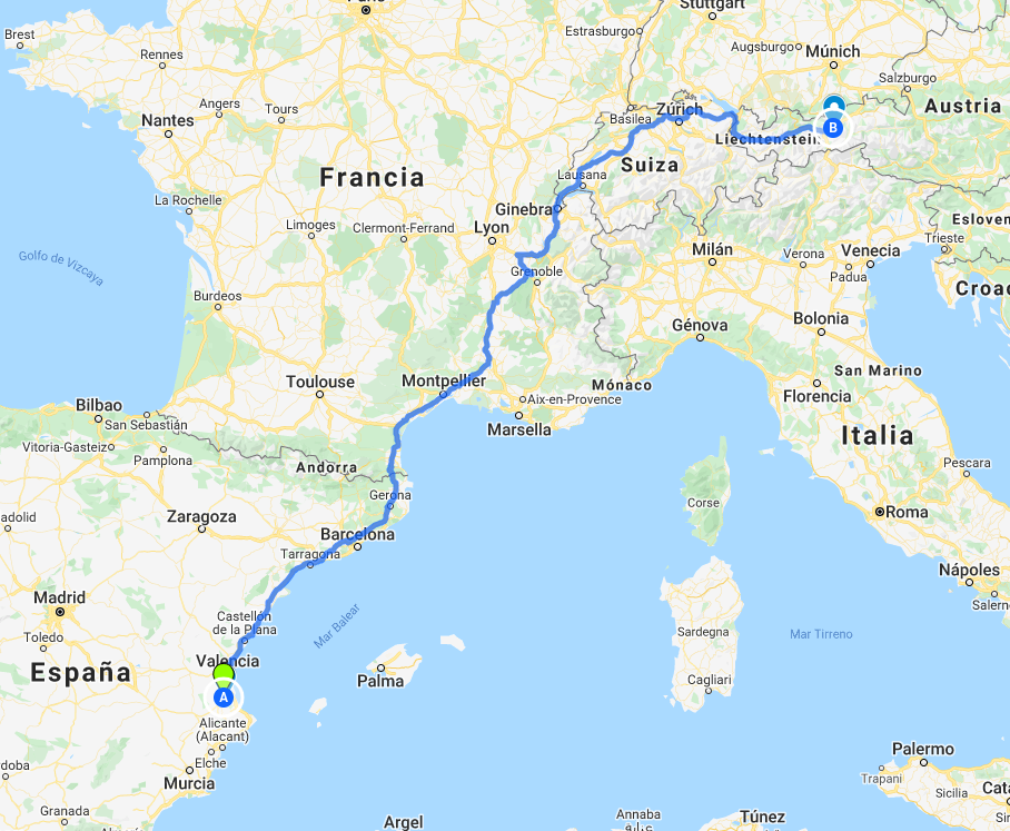 Viaje a Selva Negra y Austria en autocaravana