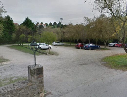 Parking de pernocta de autocaravanas en Santillana del Mar, Cantabria