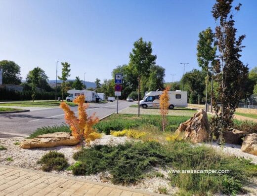 Área de autocaravanas de Baralla, Lugo