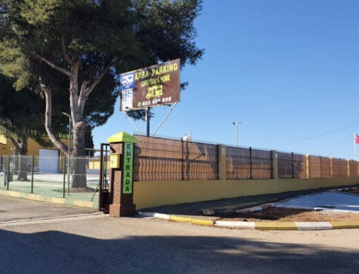 Área de autocaravanas en Cartagena, Murcia – Caravana’s Home