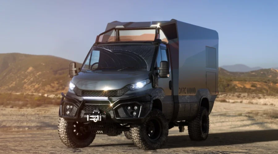 Darc debuta con una autocaravana todoterreno inspirada en el Dakar