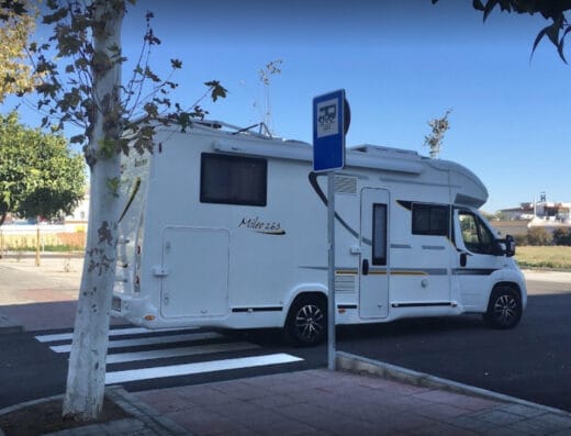 Área de autocaravanas de Écija, Sevilla