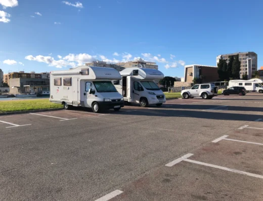 Parking de autocaravanas de Gandía, Valencia – El Grau
