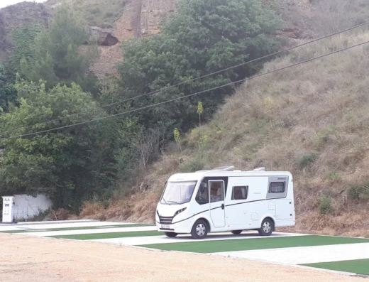 Área de autocaravanas de Los Fayos, Zaragoza