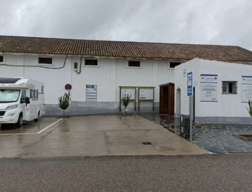 Área de autocaravanas de Alconchel, Badajoz