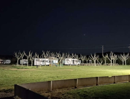 Área de autocaravanas de Binaced, Huesca