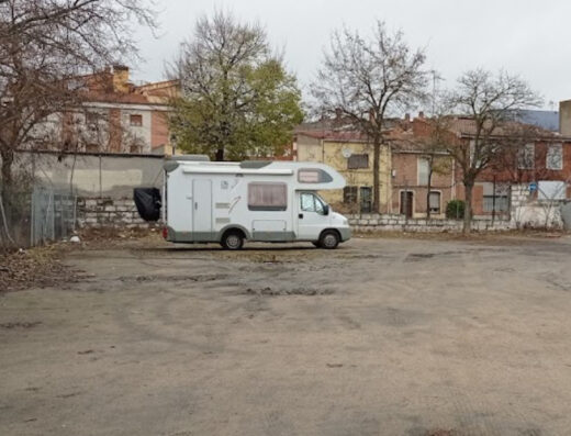 Área de autocaravanas en Medina del Campo, Valladolid
