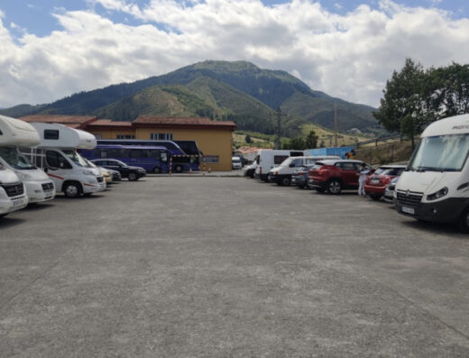 Área de autocaravanas de Potes, Cantabria