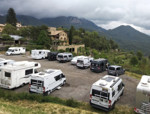Área de autocaravanas en Sant Llorenç de Morunys, Lleida – Vall de Lord