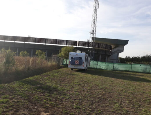 Área de autocaravanas en Vilatenim, Girona – Caravan Center