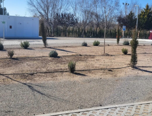 Área de autocaravanas en Aldea del Rey, Ciudad Real