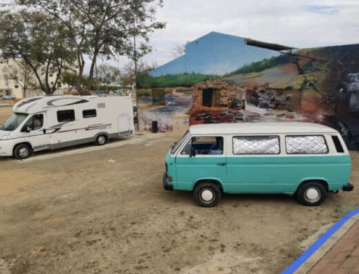 Área de autocaravanas de La Palma del Condado, Huelva