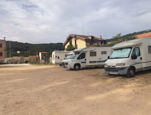 Área de autocaravanas de Sant Feliú de Guíxols, Girona
