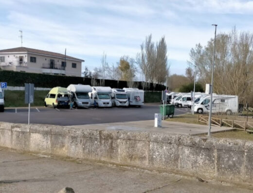 Área de autocaravanas de Simancas, Valladolid
