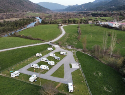 Área de autocaravanas Ordesa Pirineos en Fiscal, Huesca