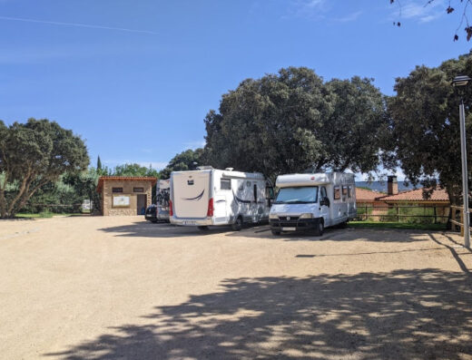 Área de autocaravanas de Ancín-Antzin, Navarra